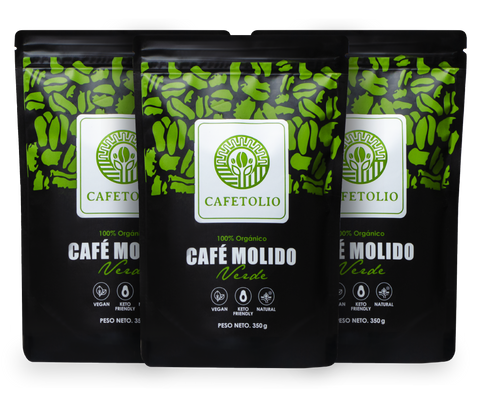 3xCafetolio Verde 350 gr