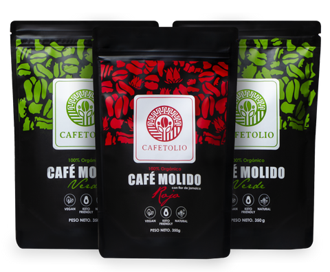 3xCafetolio Verde 350 gr