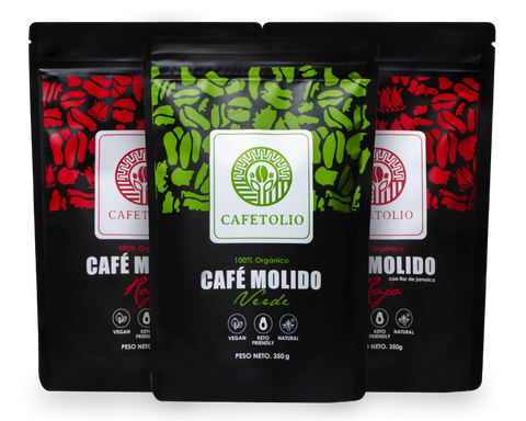 3xCafetolio Verde 350 gr